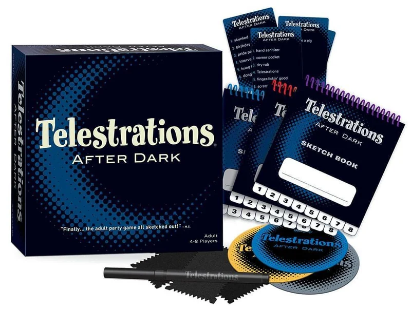 Telestrations After Dark - 8 Player Party Game