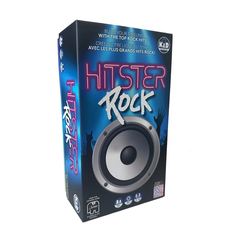 Hitster Rock Party Game, 1 Count