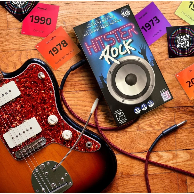 Hitster Rock Party Game, 1 Count