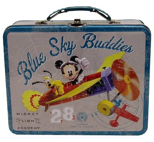 Disney Mickey Mouse Tin Lunch Box / Boîte à lunch en métal