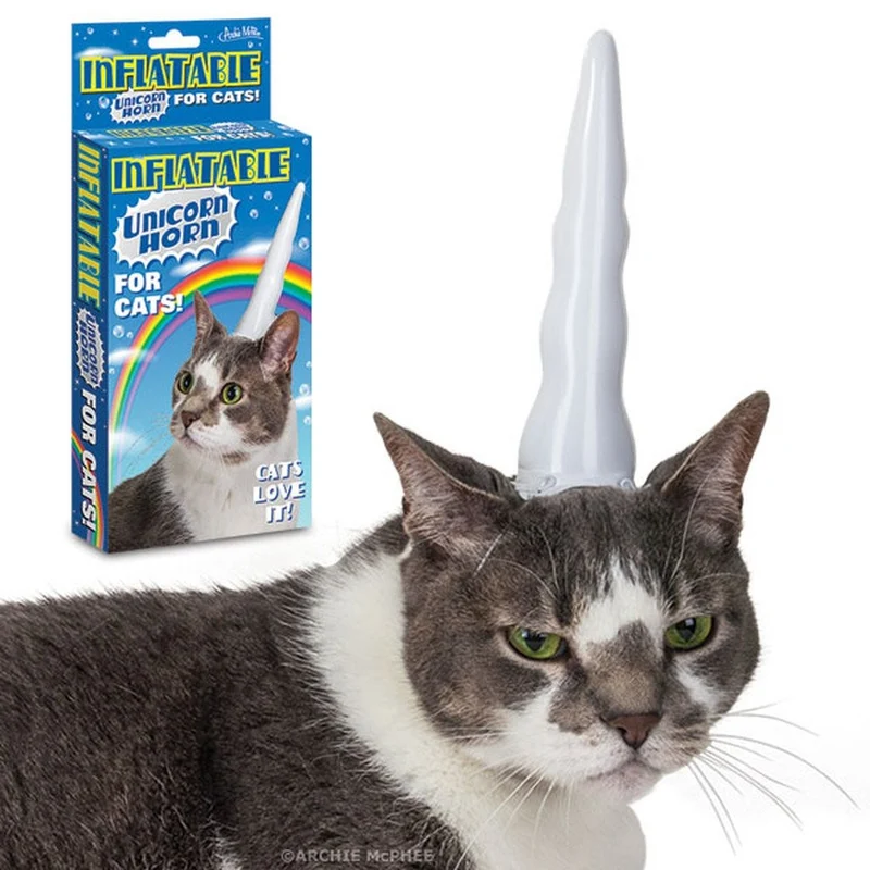 CAT Inflatable Unicorn Horn