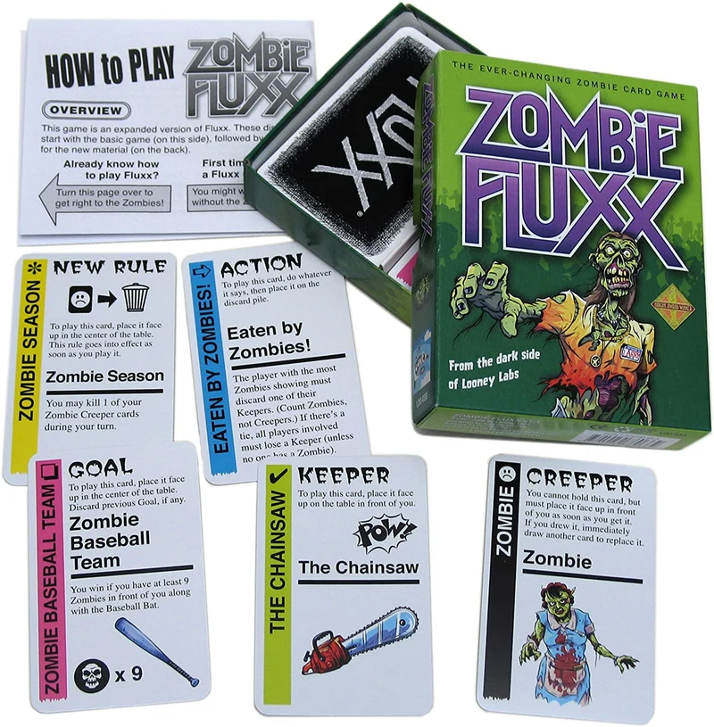Zombie Fluxx Game