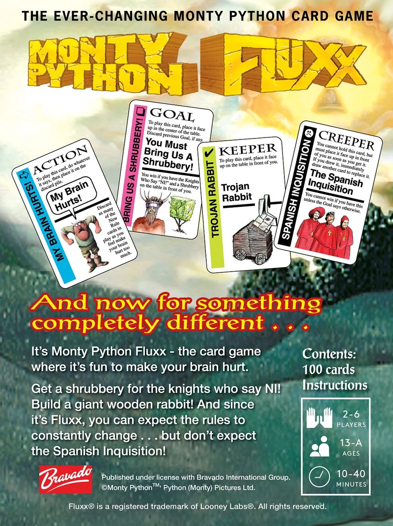 Monty Python Fluxx Game