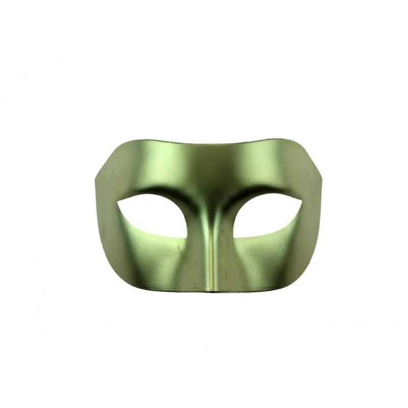 Gold Venetian Plastic Mask for Adults