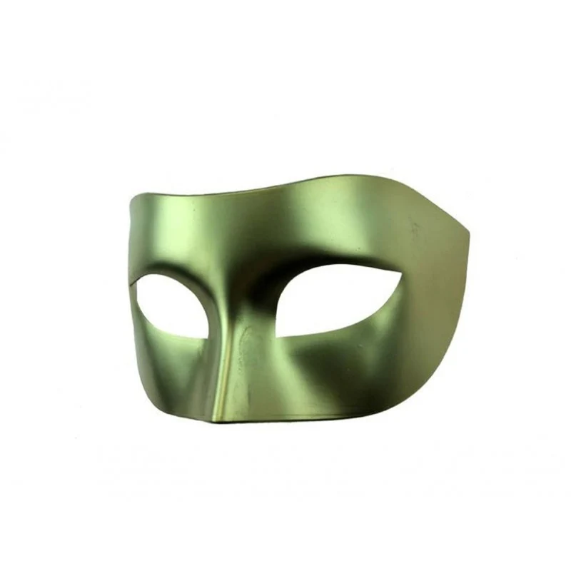 Gold Venetian Plastic Mask for Adults