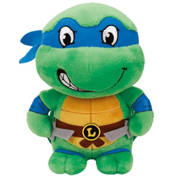 TY TMNT - Leonardo Plush (Small) / Peluche Léonard (Petite)