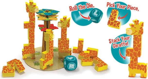 Neck of the Woods Giraffe Blocks / Blocs girafe du coin des bois