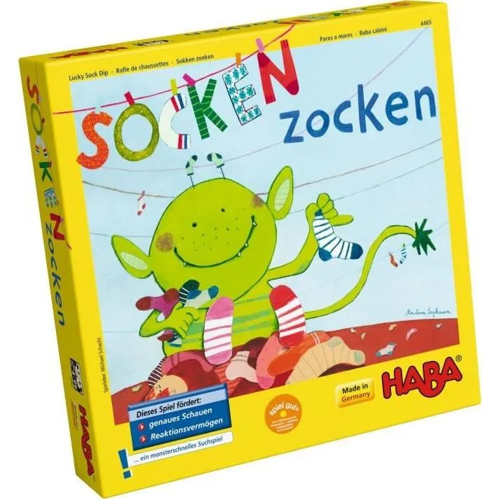 Haba Lucky Sock Dip / Trempage de chaussettes chanceuses