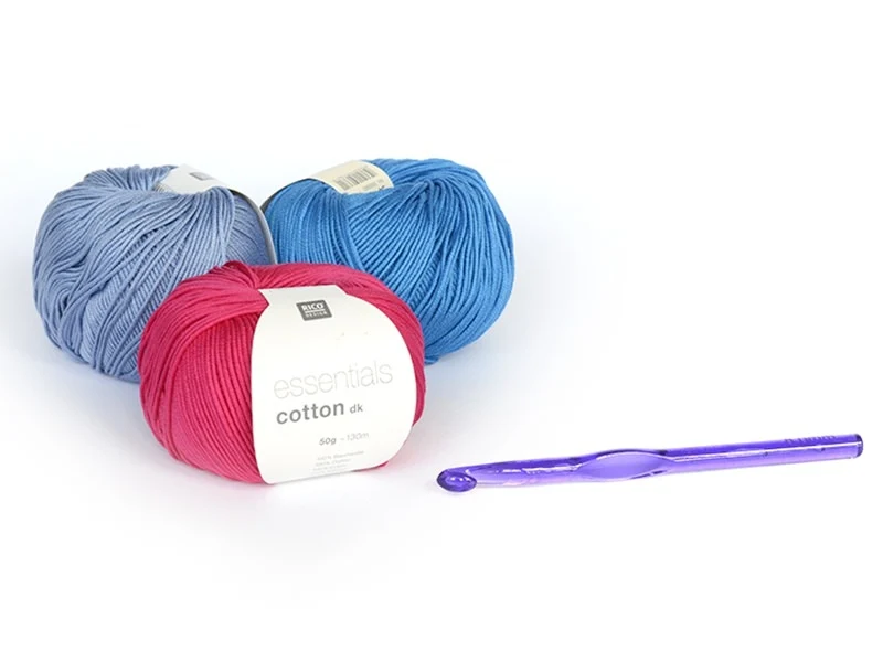 Crochet fluo 8 mm - Plastique