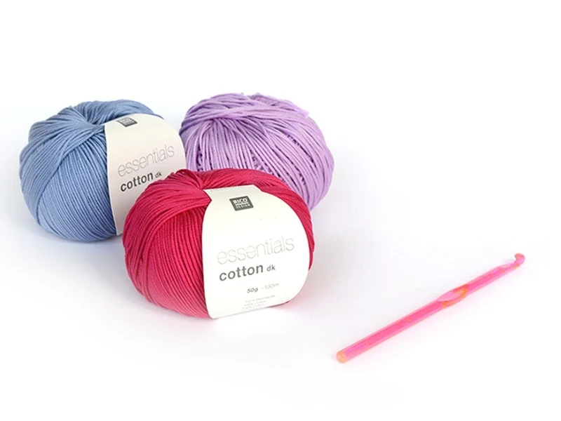 Crochet fluo 6 mm - Plastique