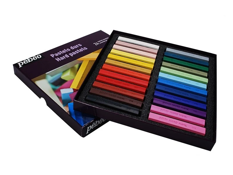 Coffret de 24 pastels durs