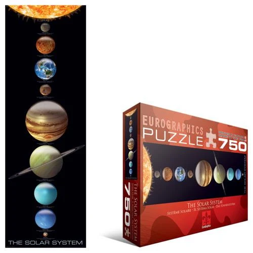 Eurographics Puzzle The Solar System / Casse-tête Le système solaire (750pcs)