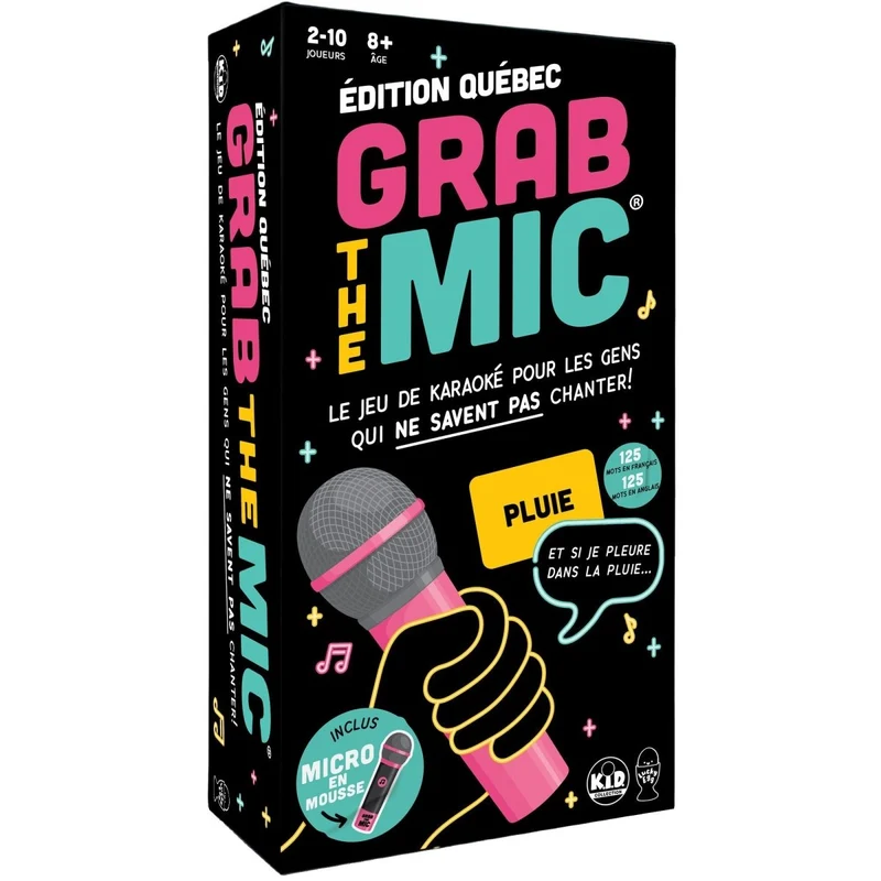 Grab the Mic Game, Quebec Edition, 1 Count
