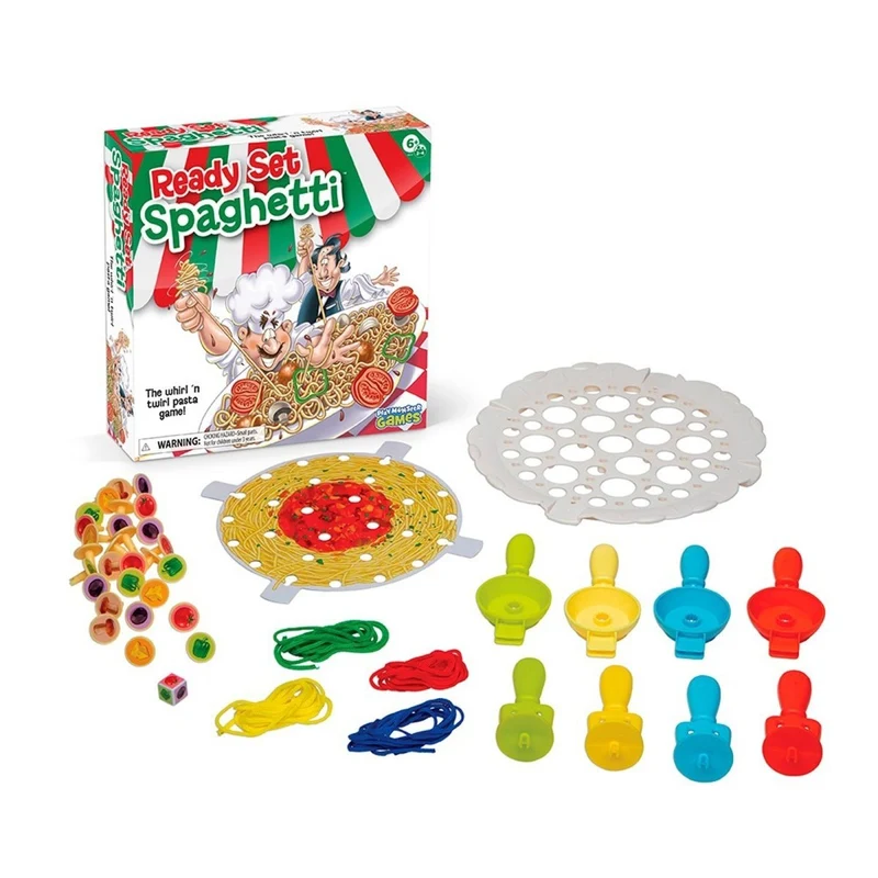 Ready Set Spaghetti Game, Bilingual Version, 1 Count