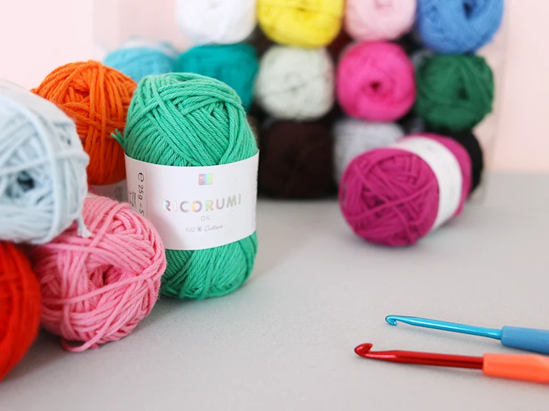 Set de 20 pelotes de coton - Ricorumi