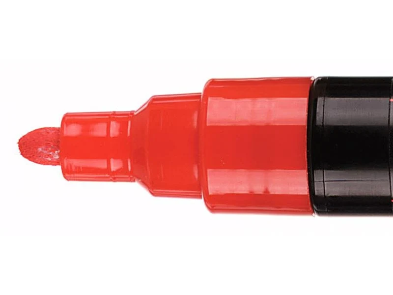 Marqueur posca - pointe moyenne 2,5 mm - Rouge - PC5M