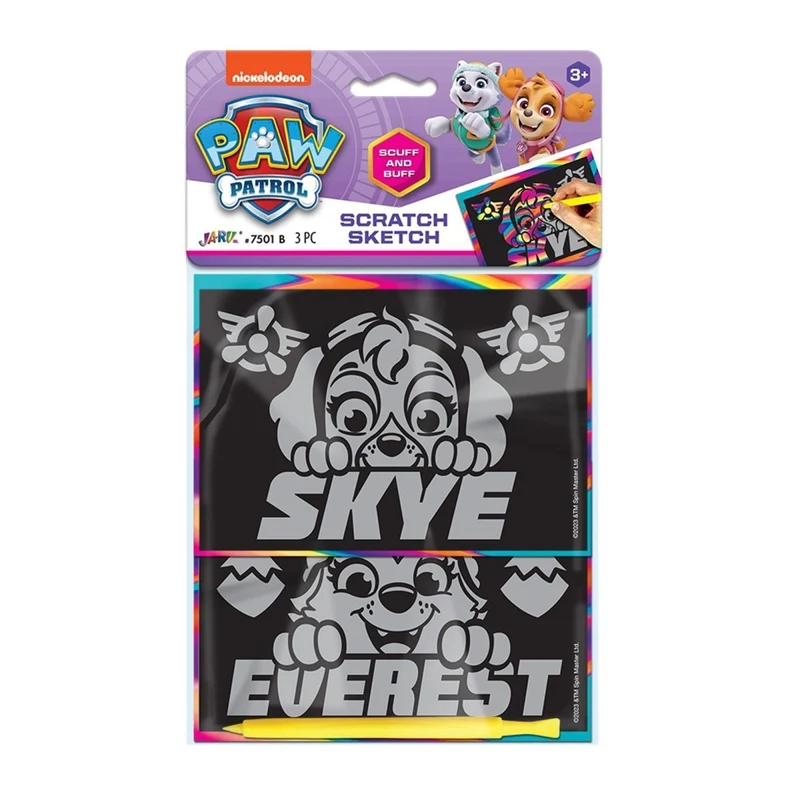 Paw Patrol Skye and Everest Scratch Sketch, 1 Count