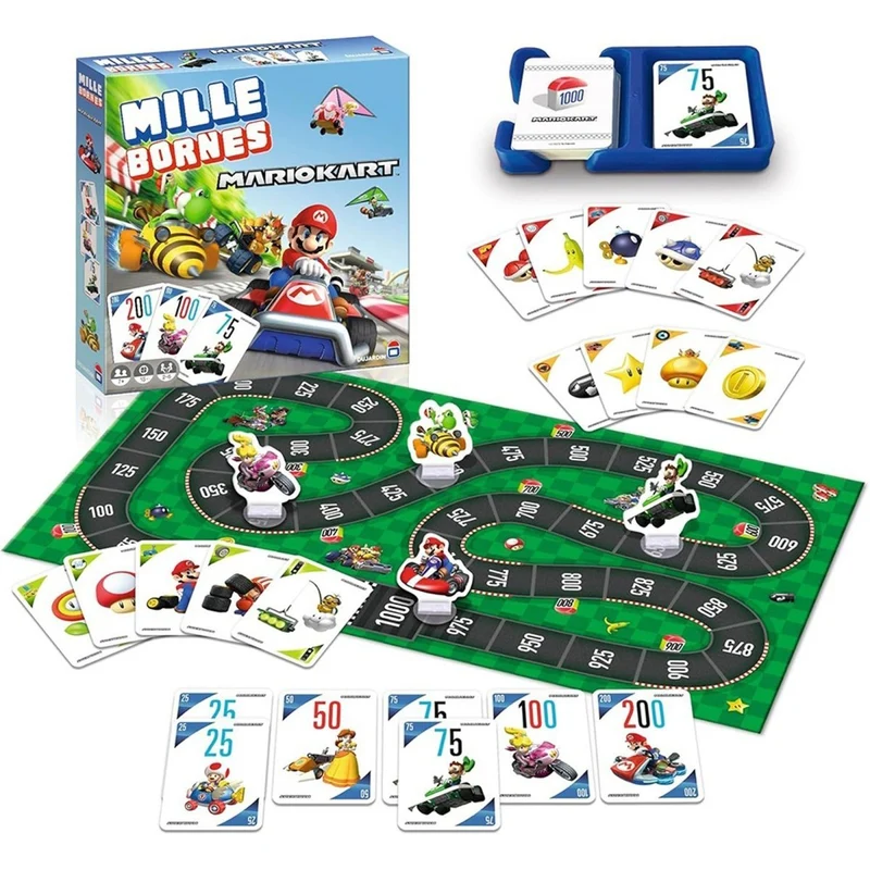 Game Mille Bornes Mario Kart, Nintendo, 1 Count