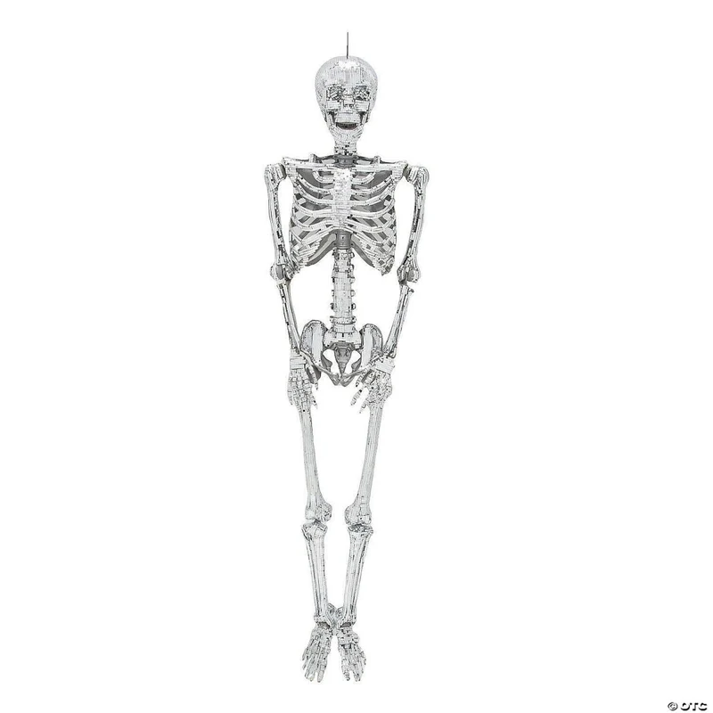 Posable Disco Skeleton, 60 Inches, 1 Count