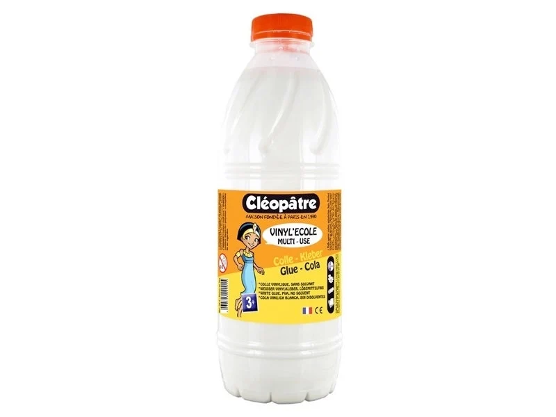 Colle blanche pour slime - 1 litre*Cléopatre*