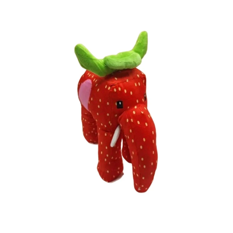 Italian Brainrot Strawberry Elephant Plush, 10 Inches, 1 Count