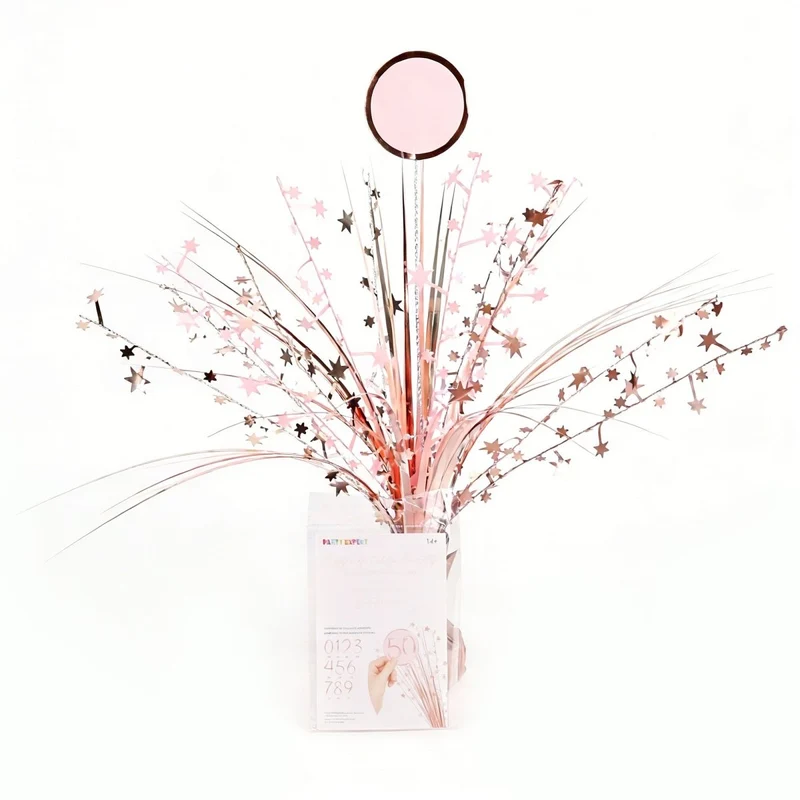 Rosé Celebration Birthday Customizable Centerpiece, 18 Inches, 1 Count