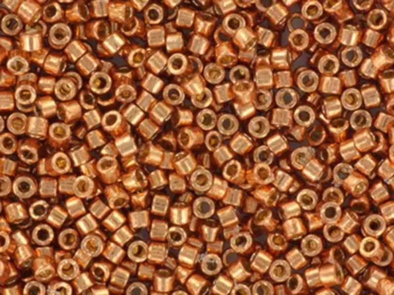 Miyuki Delicas 11/0 - Duracoat galvanised muscat 1836