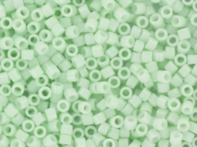 Miyuki Delicas 11/0 - Opaque light mint 1496