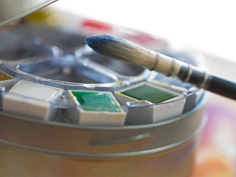Coffret aquarelle fine 12 demi godets