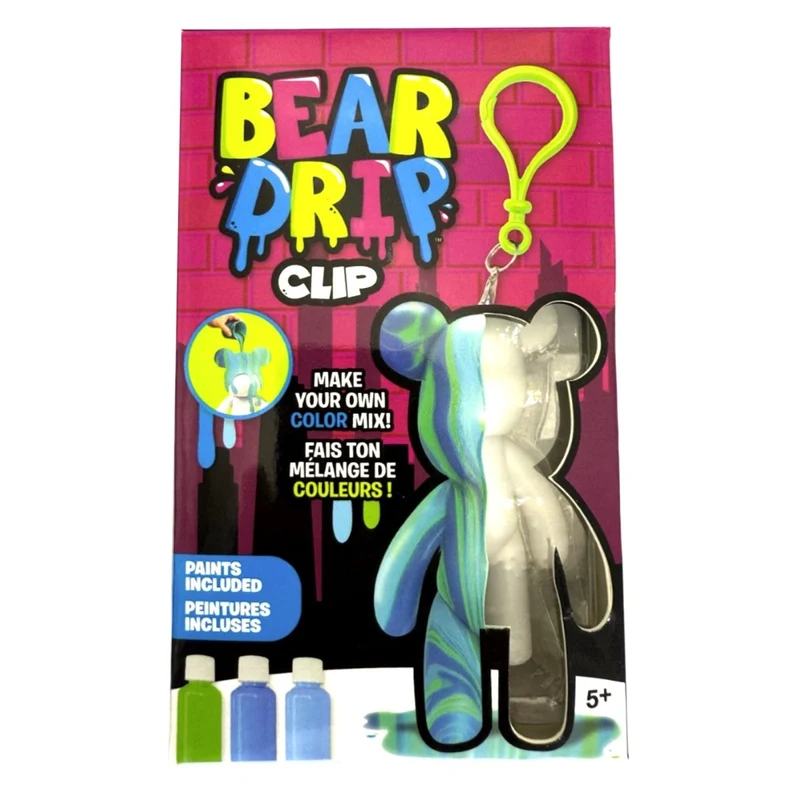 DIY Bear Drip Clip, 3 Inches, 1 Count