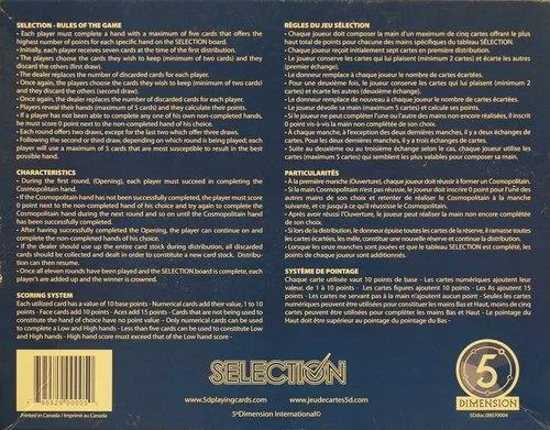 Selection Board Game / Jeu de société de Sélection