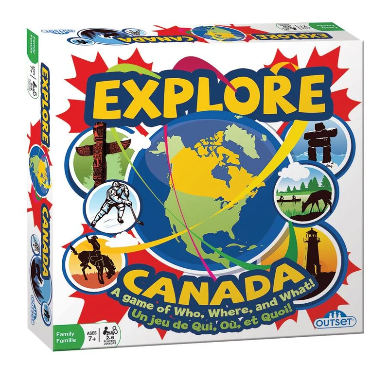 Explore Canada - A game of Who, Where, and What! / Explorez le Canada - Un jeu de Qui, Où et Quoi !