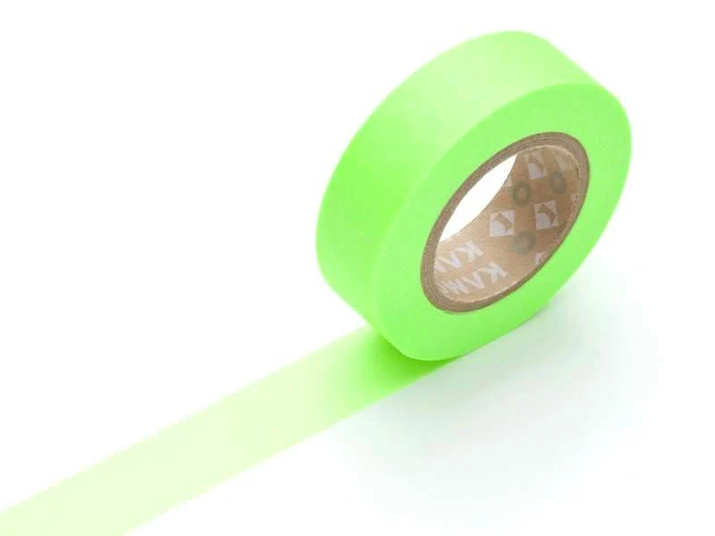 Masking tape uni - vert fluo