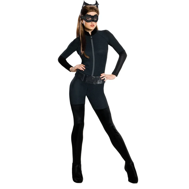 Catwoman Costume for Adults, DC Comics, Jumpsuit