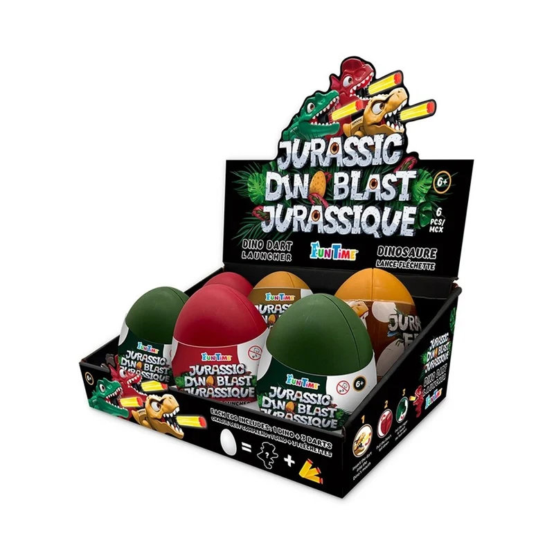Dino Blast Dart Launcher, Assortment, 1 Count