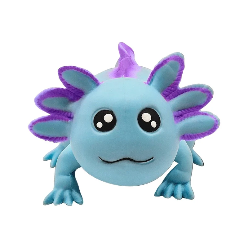 Squishy Axolotl Fidget Toy, Assortment, 1 Count