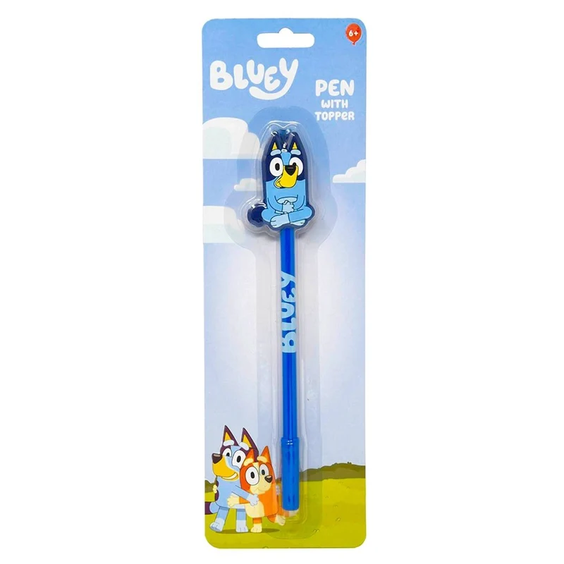 Bluey Pen with Shaped Topper, 1 Count