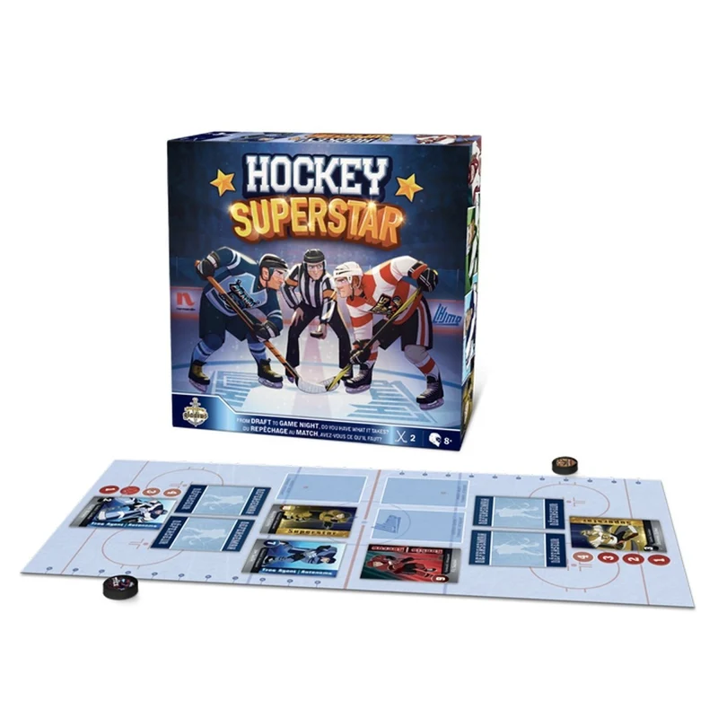 Hockey Superstar Board Game, 1 Count
