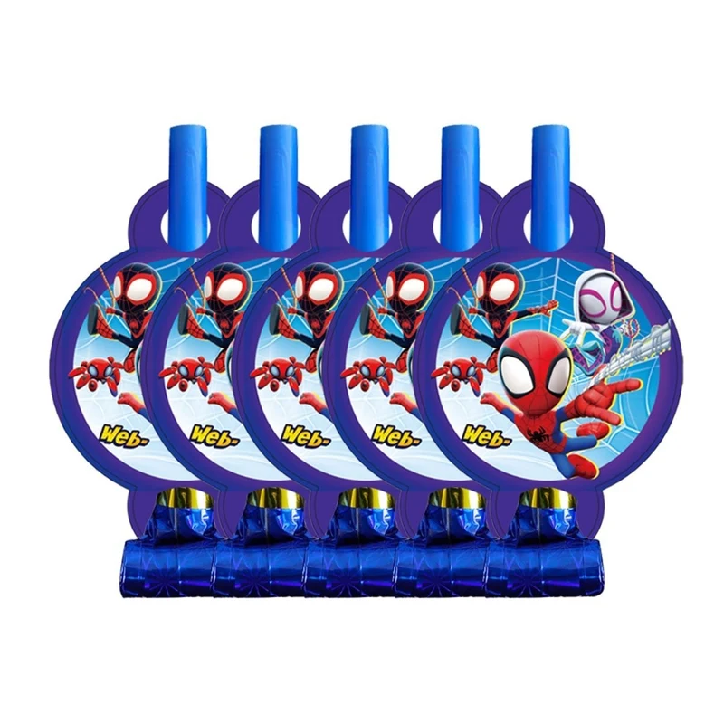 Spidey Heroes Birthday Blowouts, 10 Count