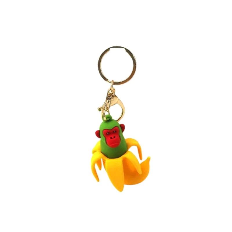 Italian Brainrot Shimpanzinni Bananin Keychain, 1 Count