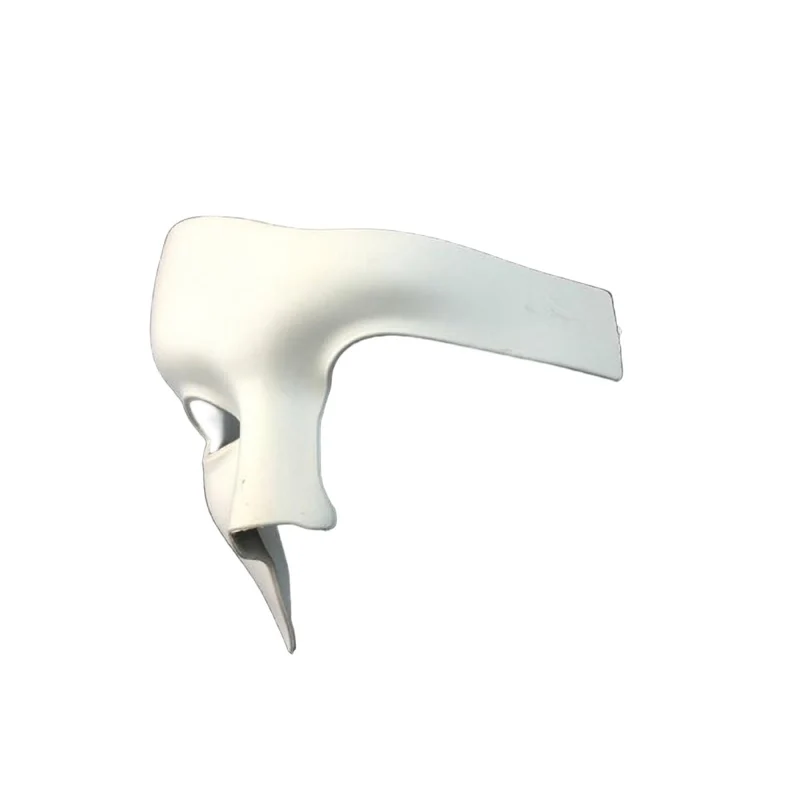 White Venetian Phantom Mask, 1 Count