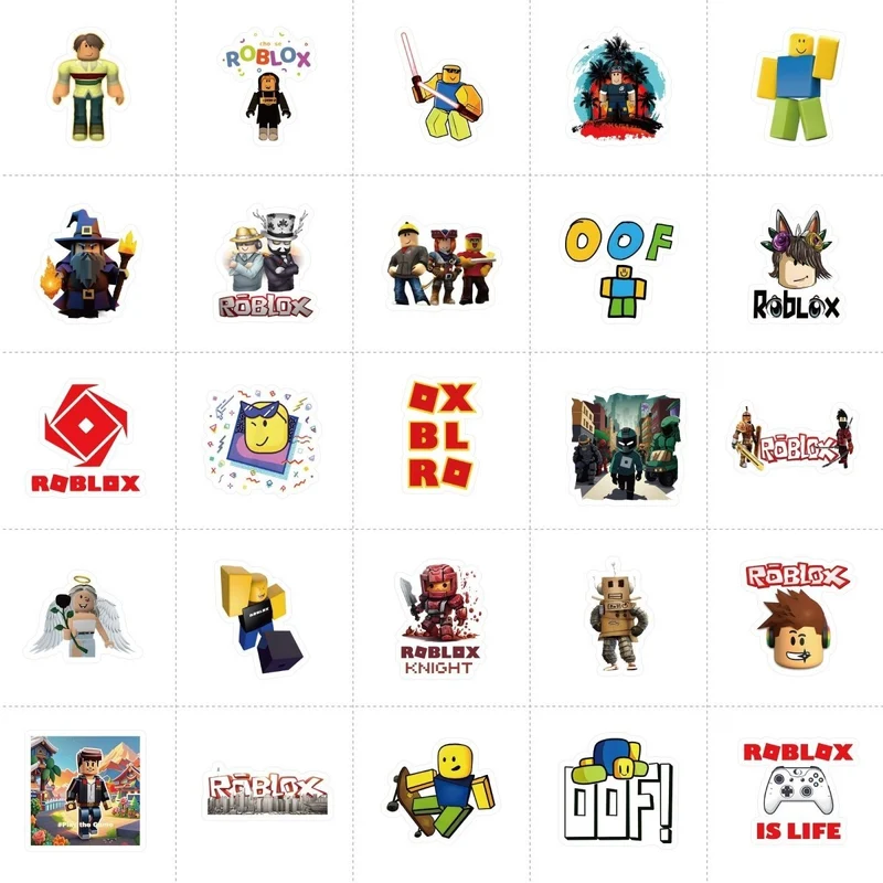 Roblox Stickers, Assortment, 25 Count