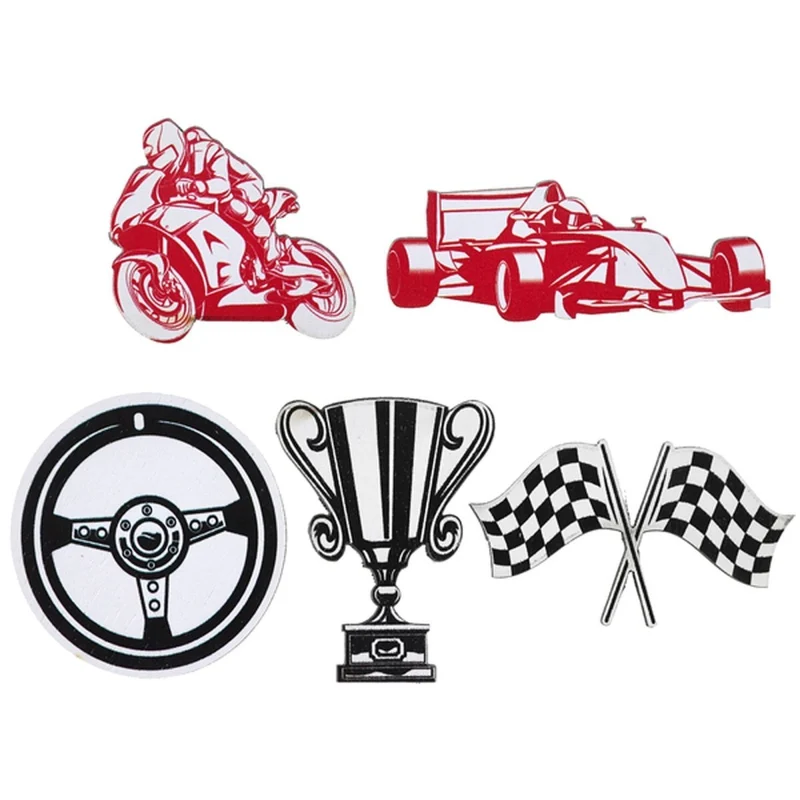 Formula 1 Table Decoration Kit, 5 Count