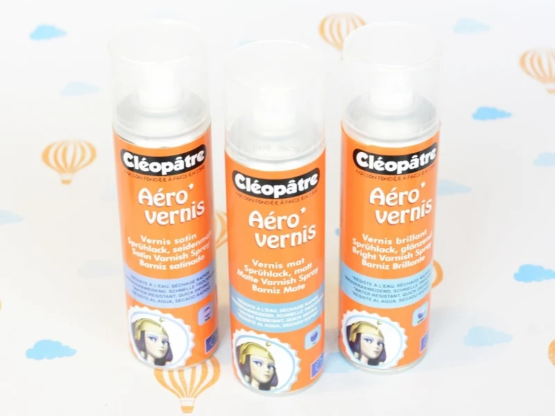 Bombe de vernis mat - 250 mL*Cléopatre*