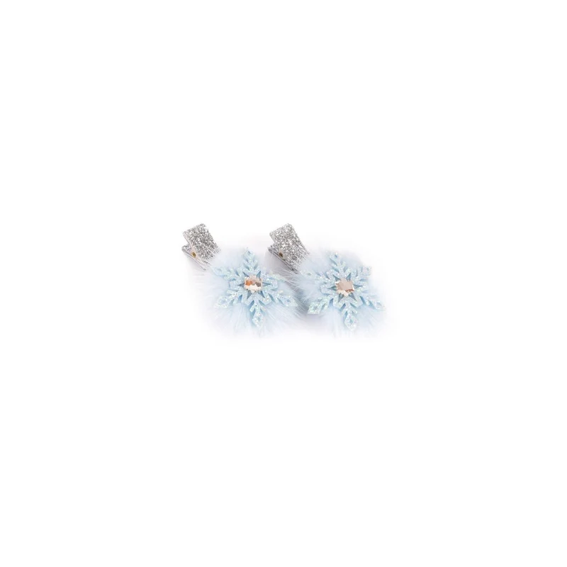 Frosty Sisters Hairclips, 2 Count