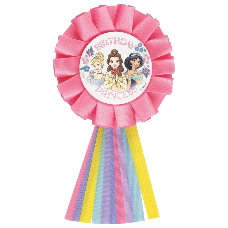 Disney Princesses Birthday Princess Badge, 1 Count