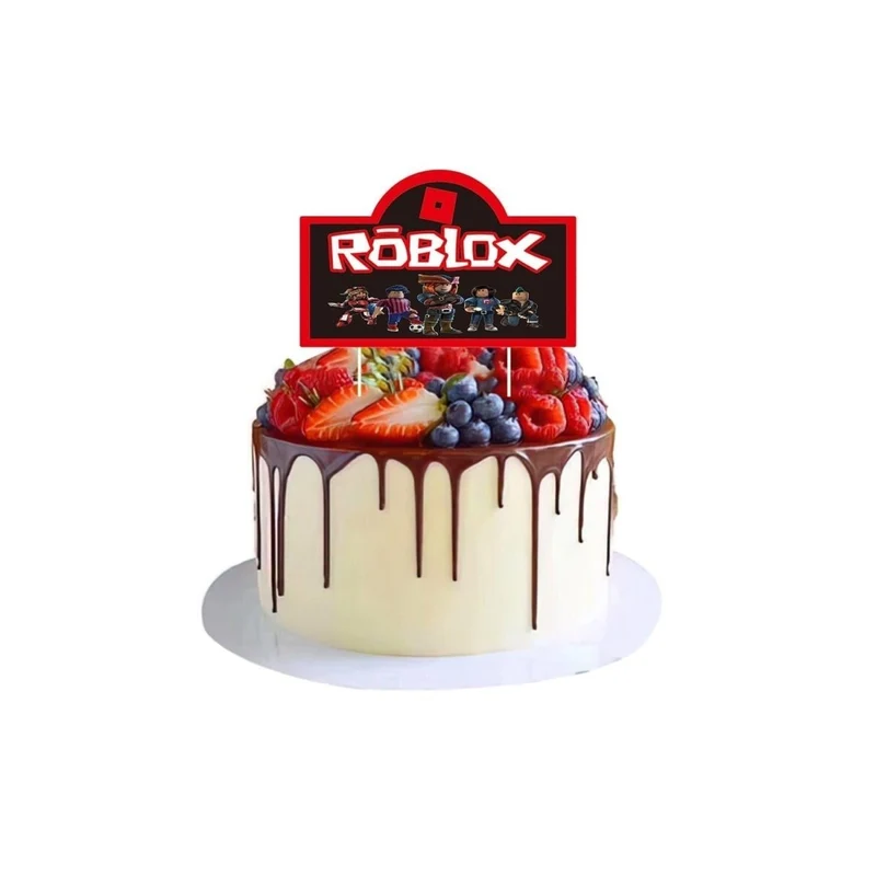 Roblox Cake Topper