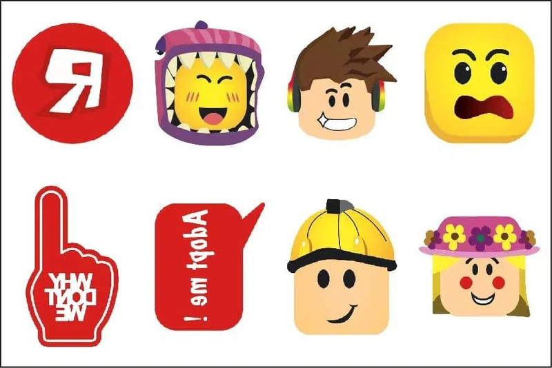 Roblox Tattoos, 8 Count