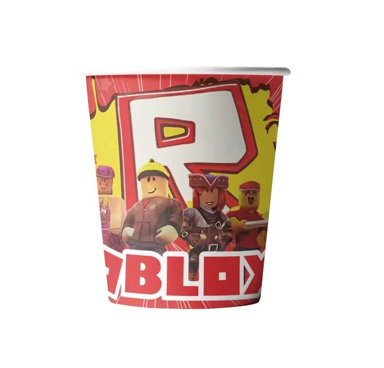 Roblox Paper Cups, 10 Count