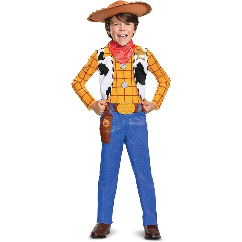Woody Costume for Kids, Disney, Jumpsuit, Toy Story